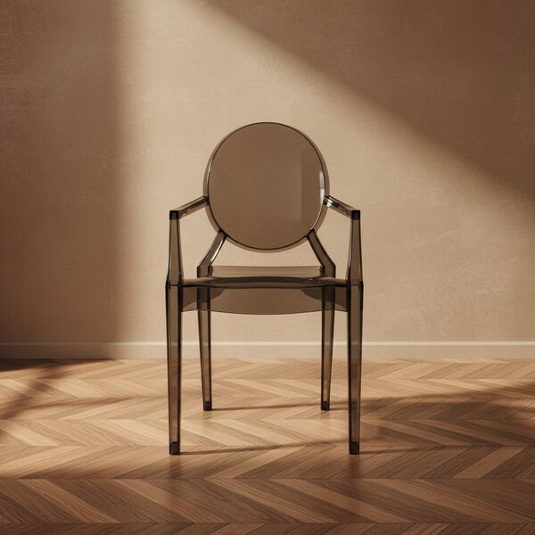 Kartell Louis Ghost Chair 3D model — styled interior scene