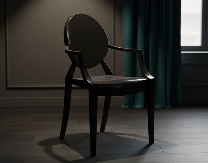 Louis Ghost Chair 3D Model