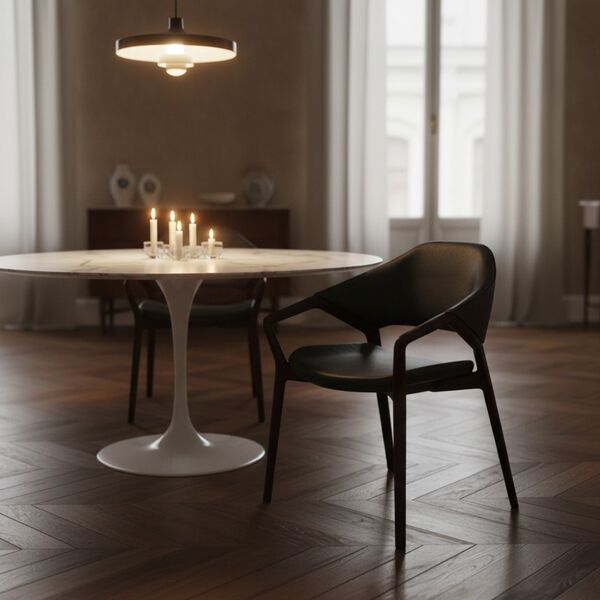 Cassina Ico Chair 3D model — styled interior scene