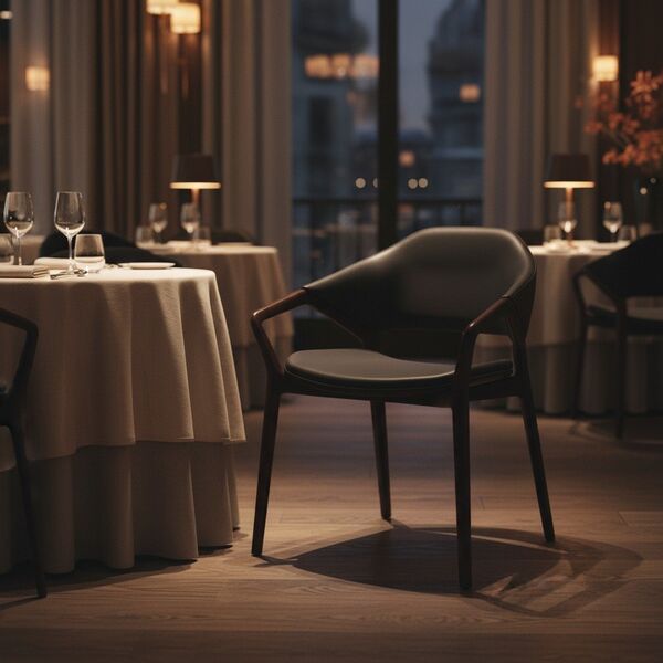 Cassina Ico Chair 3D model — styled interior scene