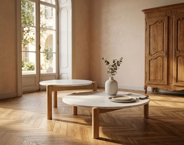 Table a Plateau Interchangeable 3D Model