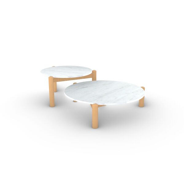 Cassina Table a Plateau Interchangeable 3D model — studio render