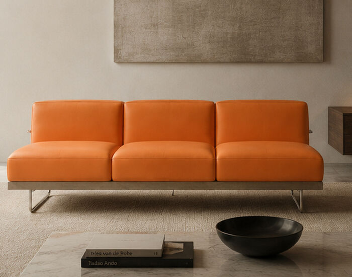 5 Canape appartement Le Corbusier Sofa 3D Model