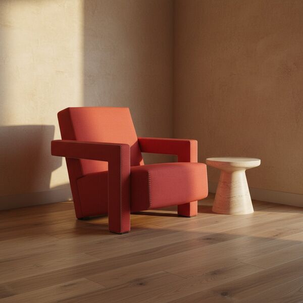 Cassina 637 Utrecht Armchair 3D model — styled interior scene