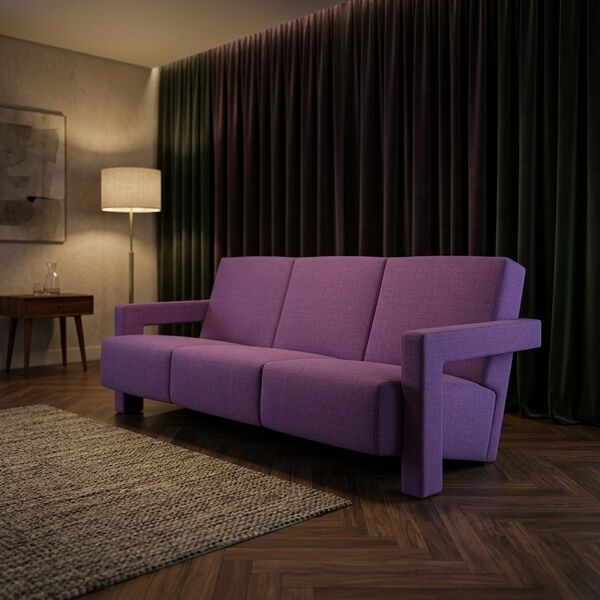 637 Utrecht Sofa 3 Seats 3D Model