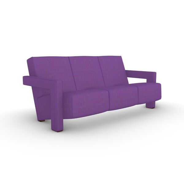 Cassina 637 Utrecht Sofa 3 Seats 3D model — studio render
