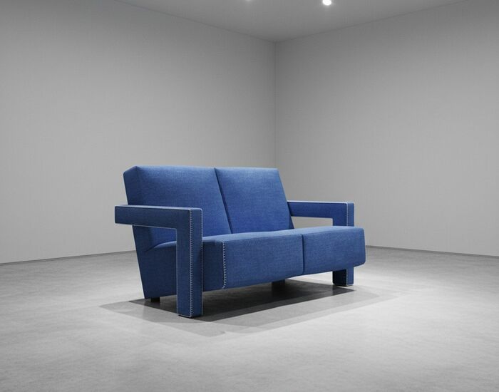 637 Utrecht Sofa 2 Seats 3D Model