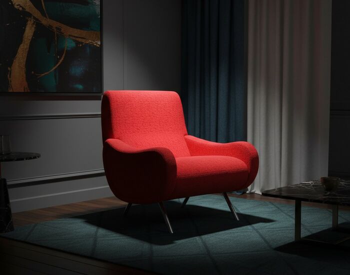 720 Lady Armchair 3D Model