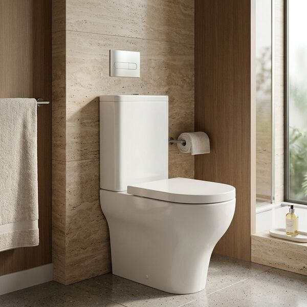 Olympia Ceramica Clear Pan WC CC 3D model — styled interior scene