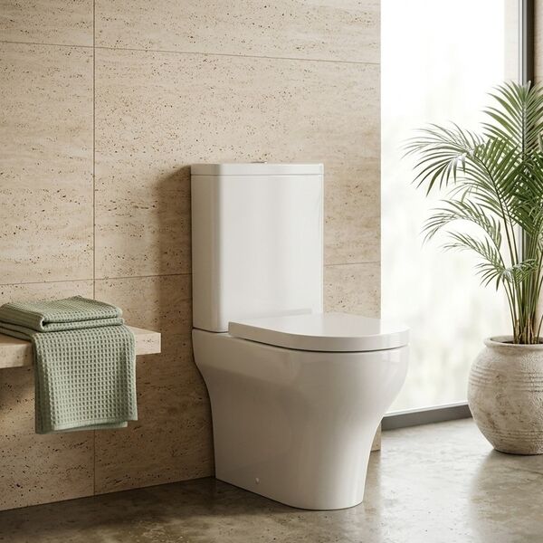 Olympia Ceramica Clear Pan WC CC 3D model — styled interior scene