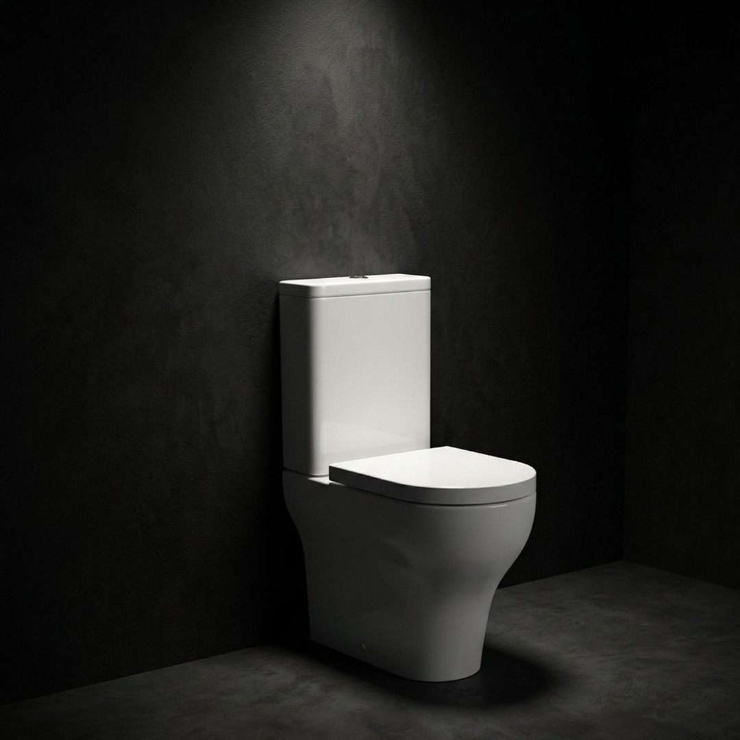 Clear Pan WC CC 3D Model