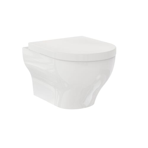 Olympia Ceramic Clear Wall Hung WC 3D Model
