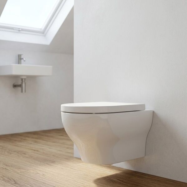 Olympia Ceramica Olympia Ceramic Clear Wall Hung WC 3D model — styled interior scene