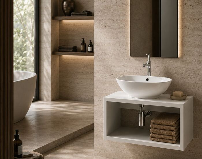 Clear WashBasin + set 01 3D Model