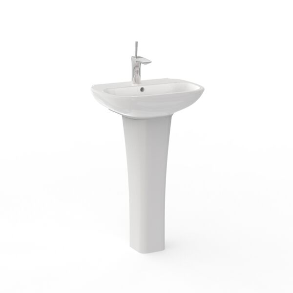 Olympia Ceramica Clear WashBasin 02 3D model — studio render