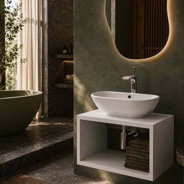 Olympia Ceramica Clear WashBasin 02 3D model — studio render