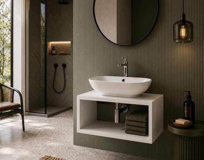 Clear WashBasin + set 02 3D Model