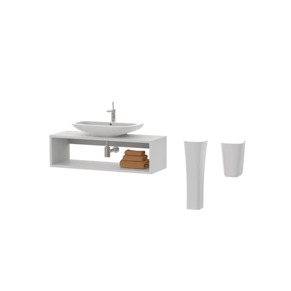 Olympia Ceramica Clear WashBasin 04 3D model — studio render