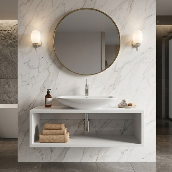 Olympia Ceramica Clear WashBasin 04 3D model — studio render