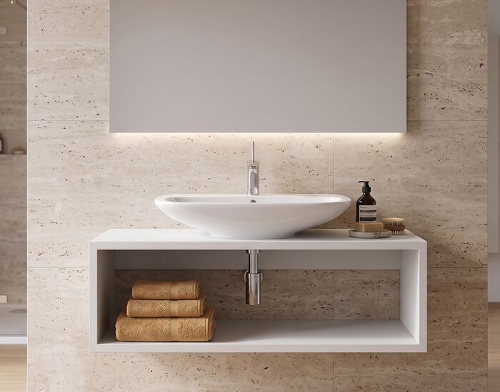 Clear WashBasin + set 04 3D Model