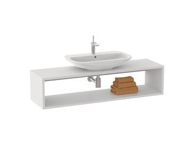 Clear WahsBasin 75-45-14 Wall Hung Furniture 2