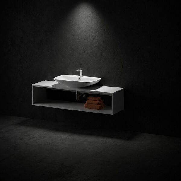 Olympia Ceramica Clear WashBasin 05 3D model — studio render