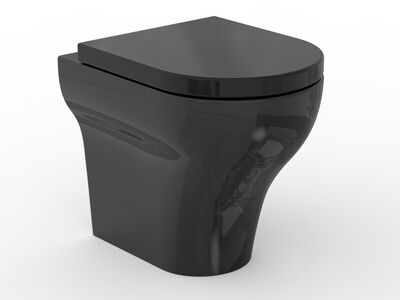 Clear WC Shiny Black