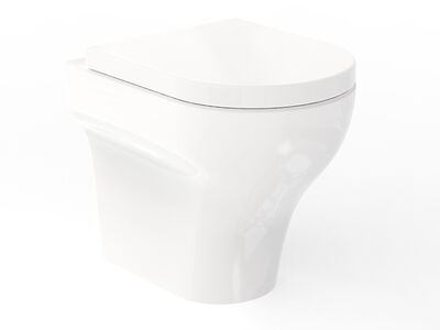 Clear WC Shiny White