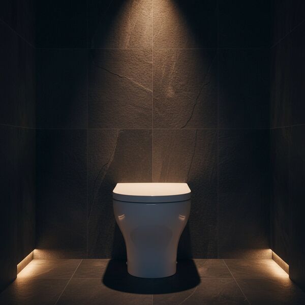 Olympia Ceramica Clear WC 3D model — styled interior scene