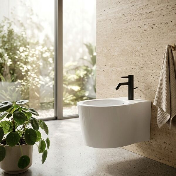 Olympia Ceramica Formosa 2.0 Wall Hung Bidet 3D model — styled interior scene