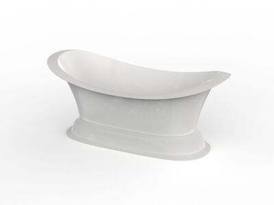 Formosa 2.0_Bathtub + base 3D Model