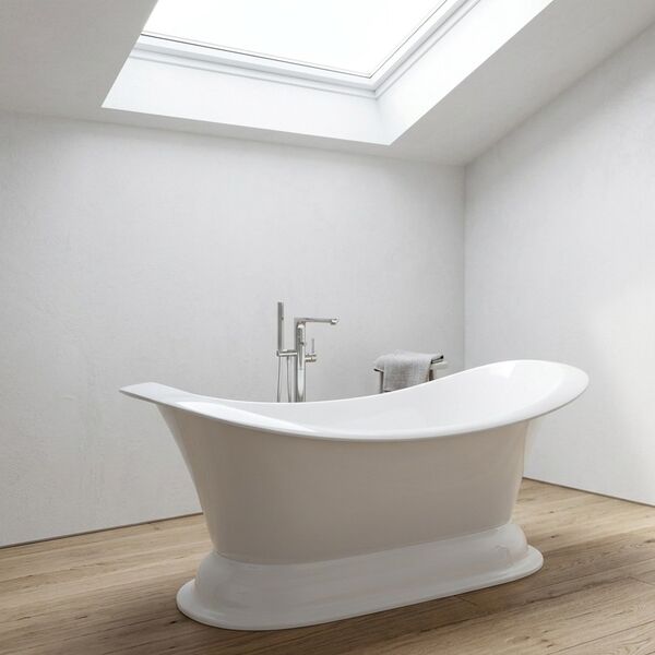 Olympia Ceramica Formosa 2.0 Bathtub + base 3D model — styled interior scene