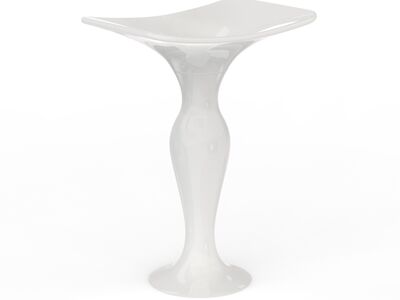 Formosa 2.0 Washbasin rectangular + Pedestal 3D Model