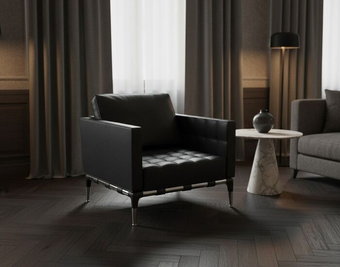 241 Privé Armchair 3D Model