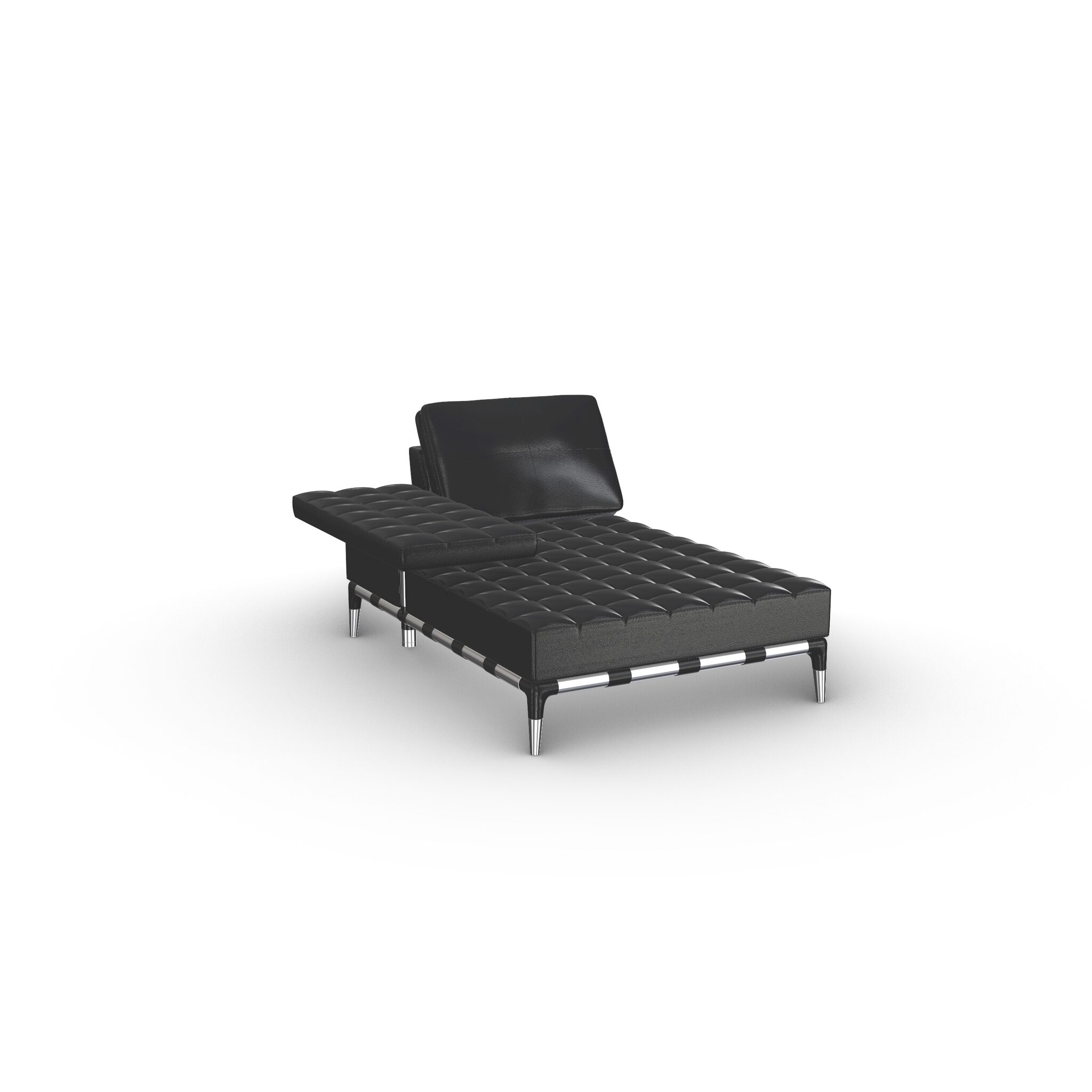 241 Privé Full Chaise Longue Single Seat 3D Model