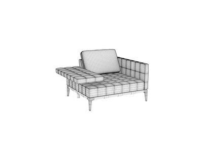 Cassina 241 PrivÃ© Mid Single Chaise Longue sv