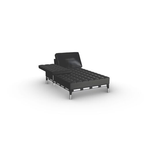 241 Privé Full Chaise Longue Single Seat 3D Model