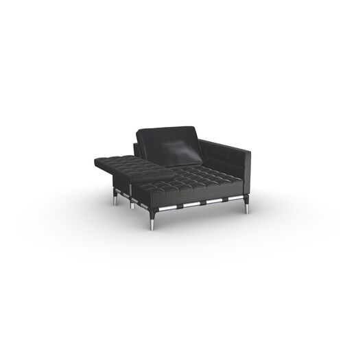 241 Privé Mid Single Chaise Longue 3D Model