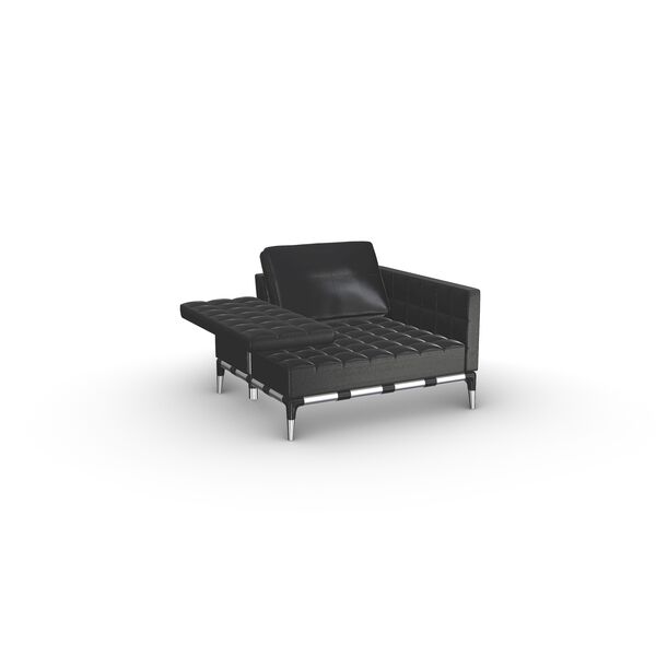 241 Privé Mid Single Chaise Longue 3D Model