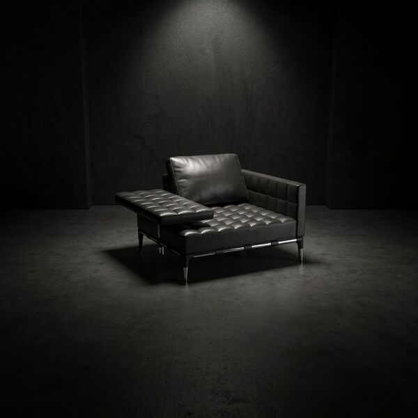 Cassina 241 Privé Mid Single Chaise Longue 3D model — studio render