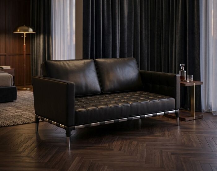 241 Privé Sofa Double 3D Model