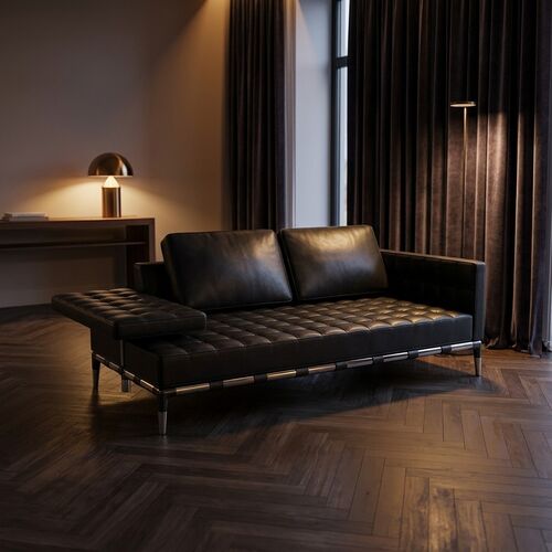 241 Privé Sofa Mid Chaise Longue Double 3D Model