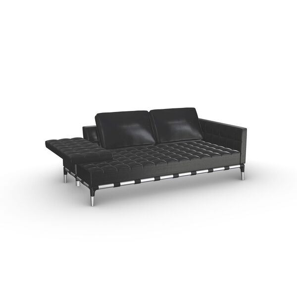 Cassina 241 Privé Sofa Mid Chaise Longue Double 3D model — studio render