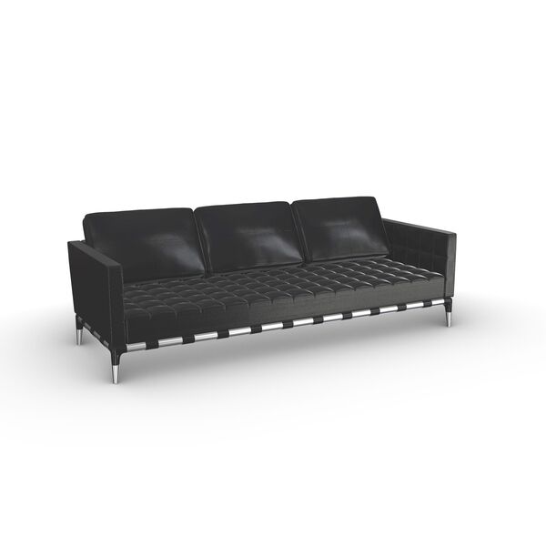 Cassina 241 Privé Sofa Three Seats 3D model — studio render