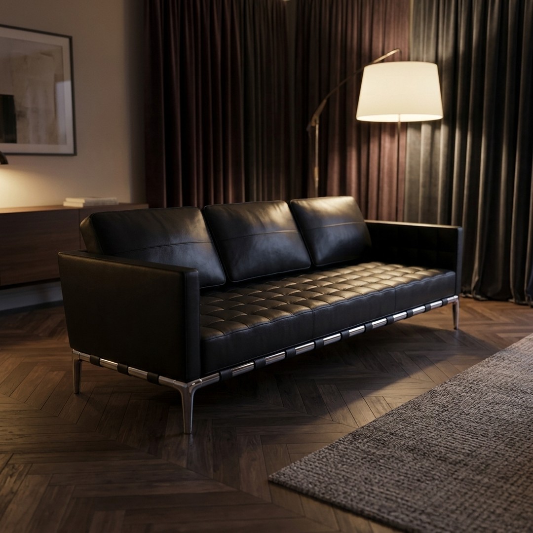 241 Privé Sofa Three Seats 3D Model
