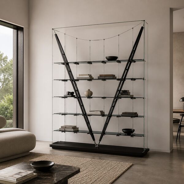838 Veliero Bookcase 3D Model