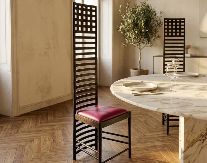 292 Hill House Chair 3D Model