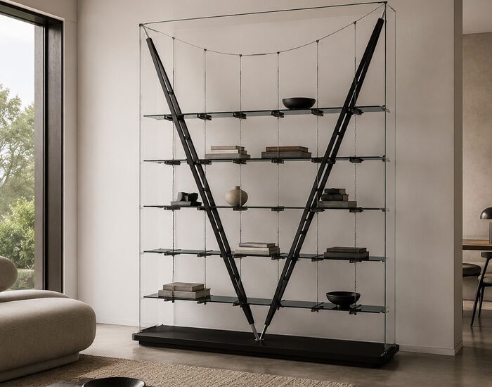 838 Veliero Bookcase 3D Model
