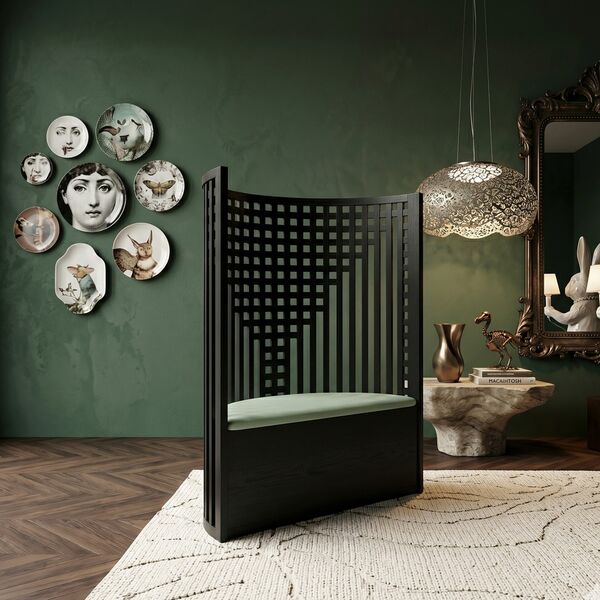 Cassina 312 Willow Chair 3D model — styled interior scene