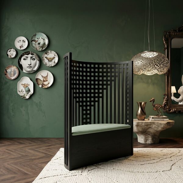 Cassina 312 Willow Chair 3D model — styled interior scene